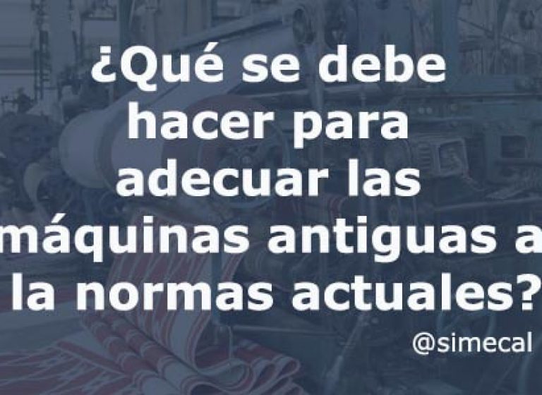 Adecuar maquinaría