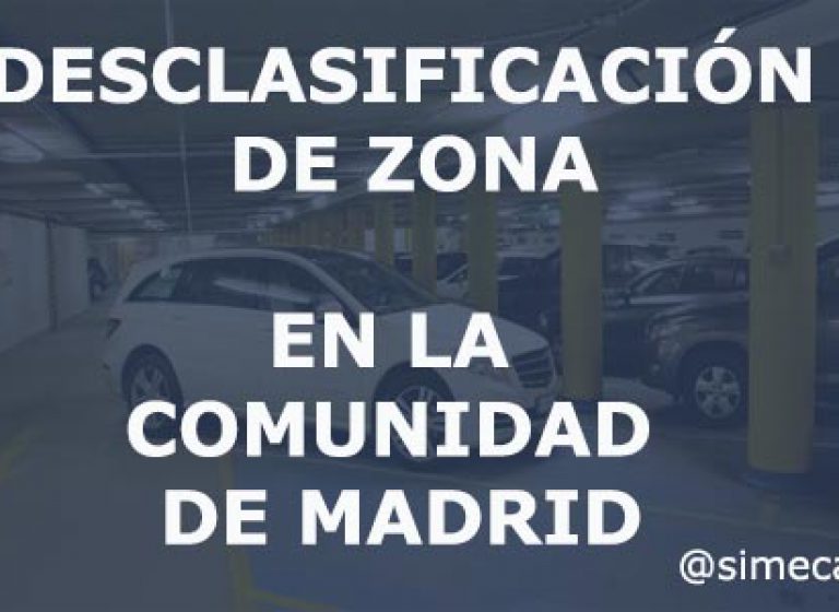Desclasificación garajes