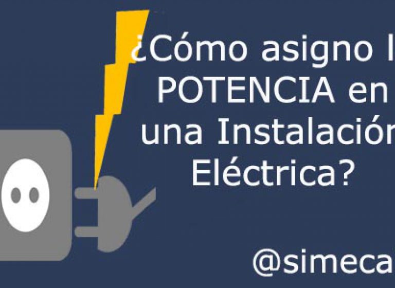 Potencia Instalación Eléctrica